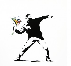 20091118we-banksy-art-flower-thrower-chucker