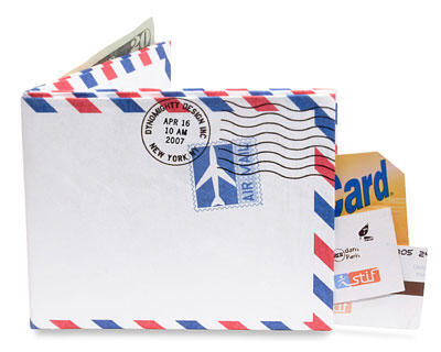 Dynomighty Design Mighty Wallet Airmail Envelope Design
