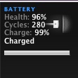 iStat Pro battery health monitor