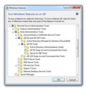 active directory users and computers install