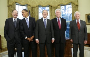 Presidents-Carter-Bush-Clinton-Bush-Obama