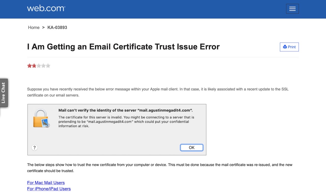 Setup Configuration for Network Solutions Email to Resolve Server
